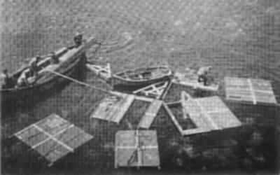 LANDING CARGO.